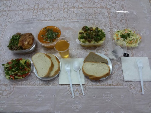 Колоритная палитра из блюд Железнодорожный